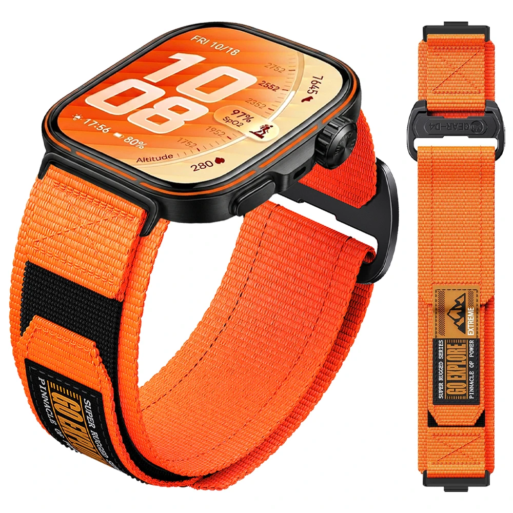 Durable Braided Nylon Loop Strap Replacement Band