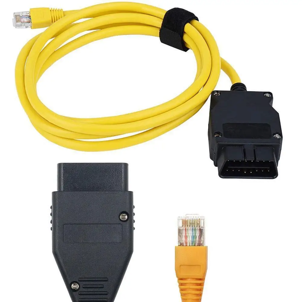 

Quality ENET Cable For BMW F-series ICOM OBD2 Coding Diagnostic Cable Ethernet To Data OBDII Coding Hidden Data Tool