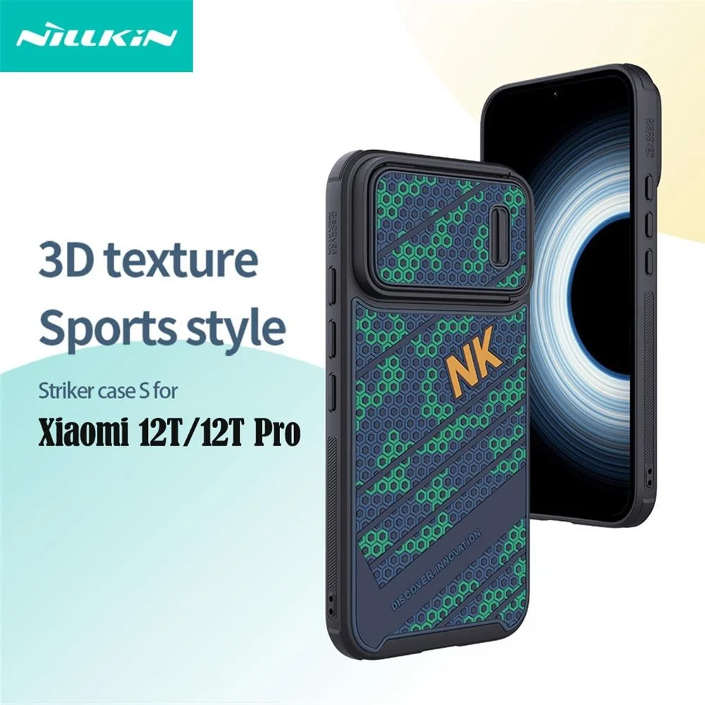 

Силиконовый чехол NILLKIN для Xiaomi 12T Pro, 3D сотовый рельефный чехол для Xiaomi Mi 12T