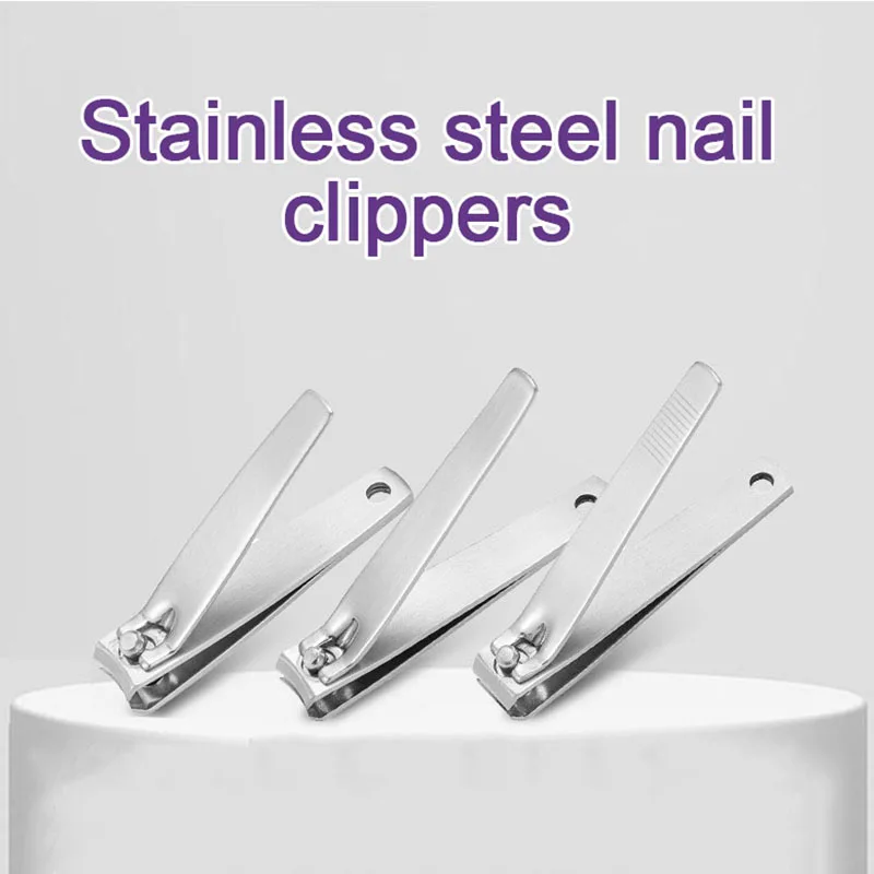New 1pcs Professional Nail Clipper Deep Into Nail Grooves Nail Cutter Set Scissors Stainless Steel Pedicure Tools ZJJ05