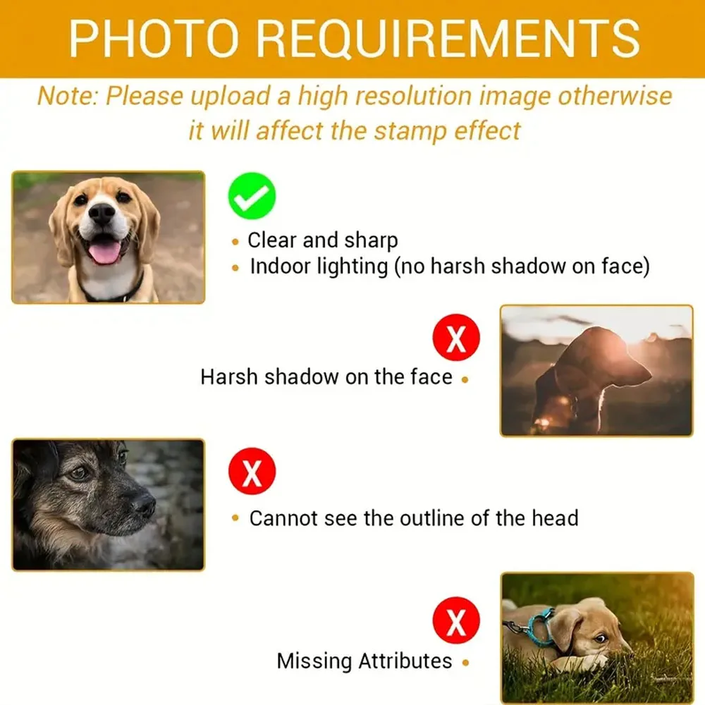 Description Picture 4 of itemCustom Stamp Personalized Self Inking Stamps Customized Name Logo Signature Ink Stamp for Date Return Address Label Rubber Stamp