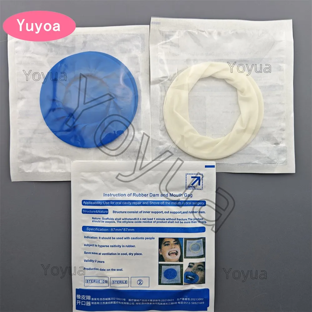 40 stücke Dental Einweg Gummi Sterile Mund Opener Oral Wange Expander Retractor Gummi Retractor Gummi Barriere Zahnmedizin