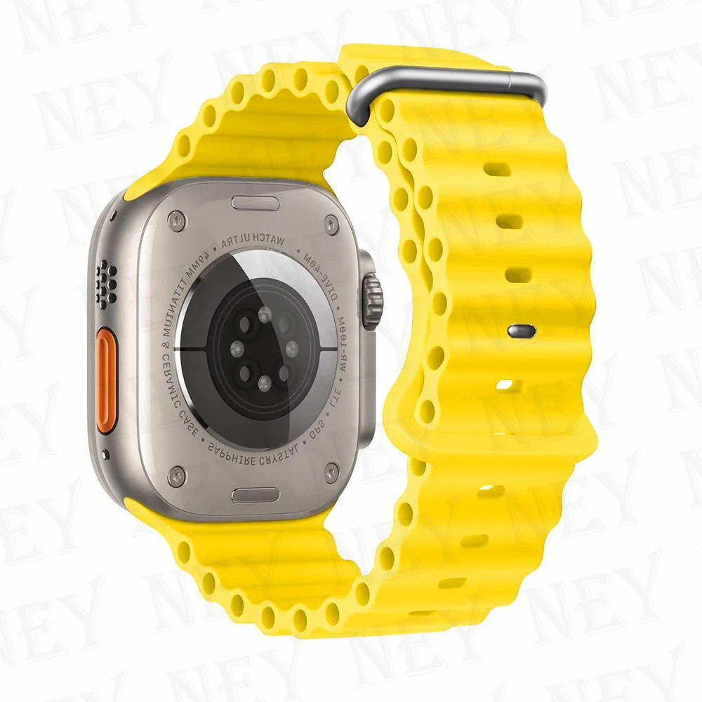 Ocean Silicone Sport Watch Band - Vibrant & Durable Strap