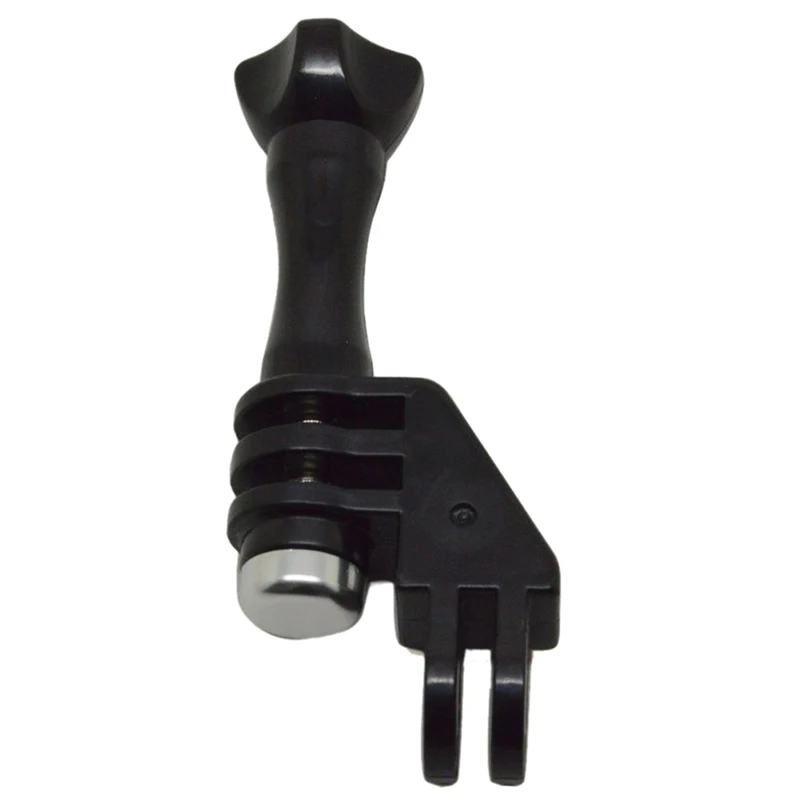 Adattatore Di Direzione A 90 Gradi Supporto A Gomito Con Vite A Testa Zigrinata Per Gopro Hero 4/3 +/3/2/1 E Sjcam Sj4000 5000 Nero