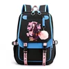 Anime Demon Slayer Backpack Kawaii School Bags Girls Boy Manga Cartoon Large Capacity Bookbag for Teenager USB Charging Backpack 6