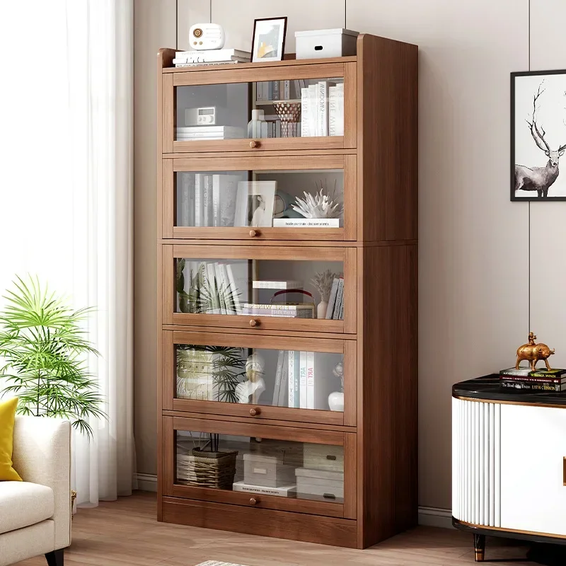 Tall Kitchen Cabinet Console 6 Shelf Sideboards Bookshelf Organizer et Storage Dining Sideboards Szafka Na Buty Furniture