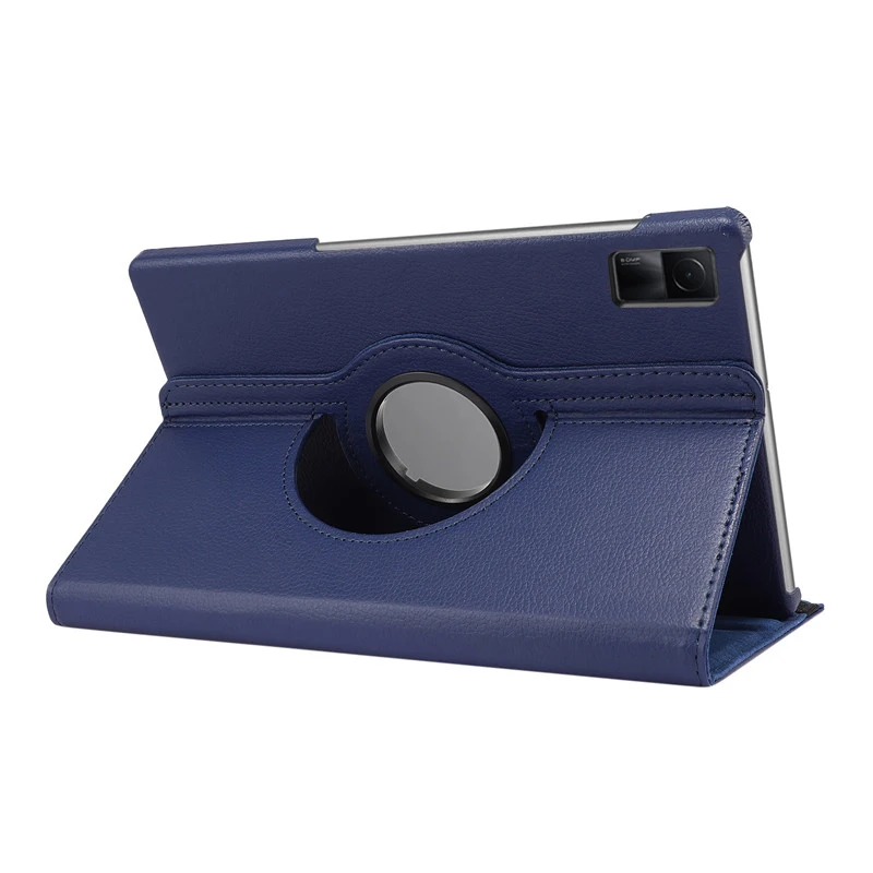 Étui pour Xiaomi Mi Pad 5 6 Pro 11 pouces RedMi Pad 10.61 2022 étui rotatif à 360 degrés support à rabat en cuir PU housse de tablette # S_voghion.com