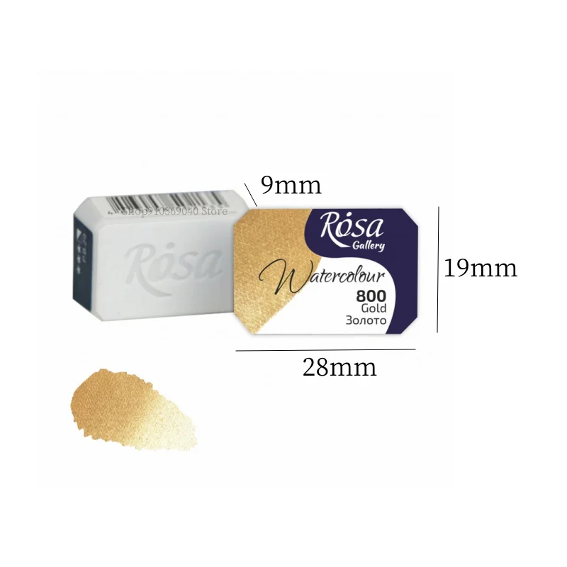 ROSA's New 10-color Precipitation Watercolor 2.5ML/color Solid Master Watercolor Pigment Student Artist Painting Supplies 3