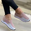 Women Sneakers Slip on Flat Casual Platform Sport Women's Leather Shoes Loafers Runing Ladies Vulcanized Shoes Large Size 43 4