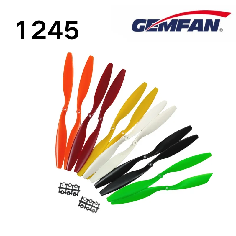 5pair/10Pcs 1245 Props ABS 1245R CW CCW Propellers for RC 4-axis X-axis ...
