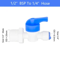 Premium Reverse Osmosis Water Valve - 1 PC (M1l2 -Tube1l4)