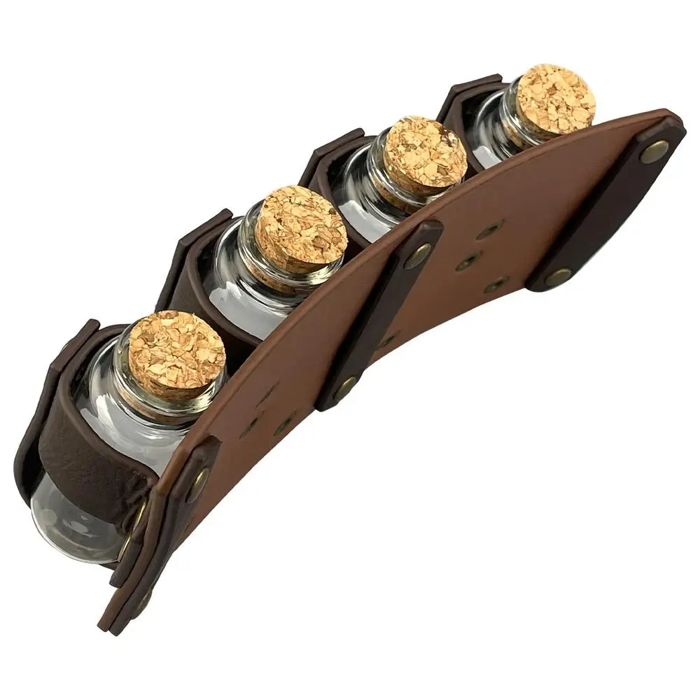 Renaissance Alchemy Belt Adjustable Alchemy Renaissance Belt Portable Medieval Costumes Multipurpose Cosplay Prop For Parties
