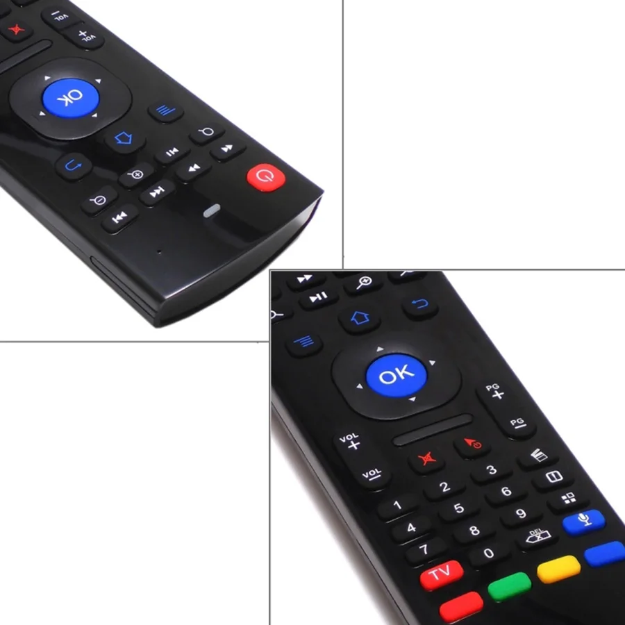 Souris sans fil mini clavier pour smart TV-2