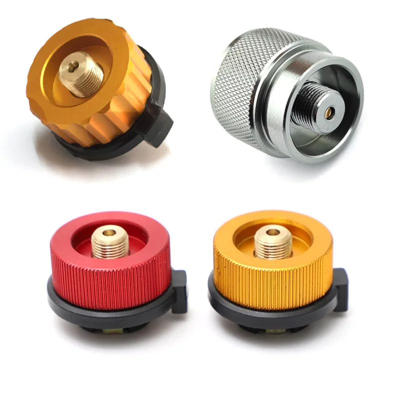 Outdoor Camping Stove Gas Tank Adapter Propane Tank Adapter Gas Burner Conversion Head Camping Gear gas tank adapter
