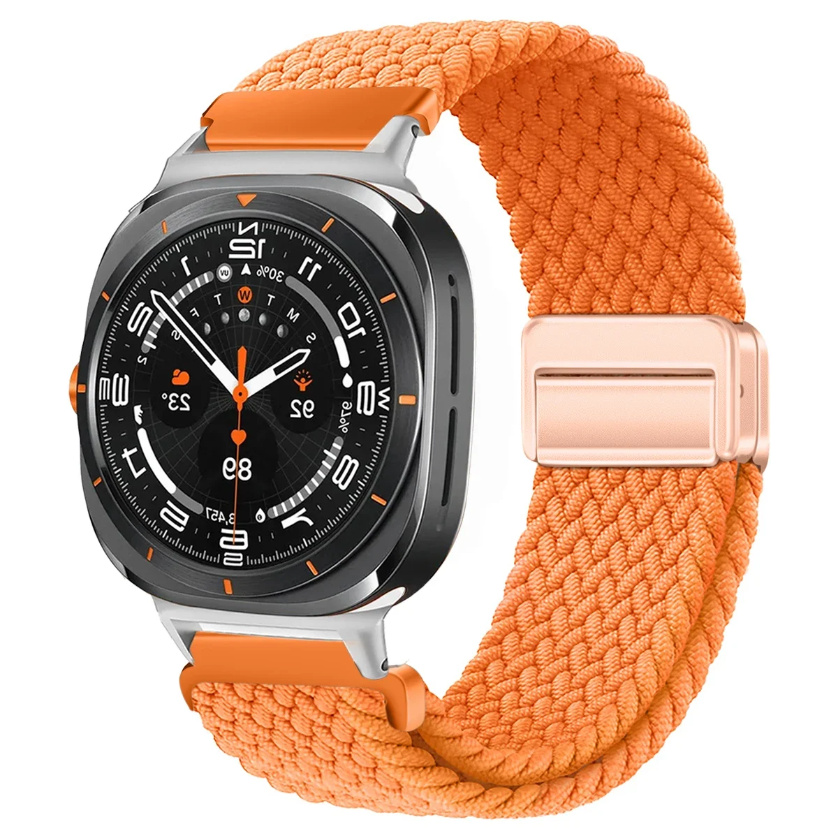 Magnetic Nylon Braided Sport Bracelet Strap