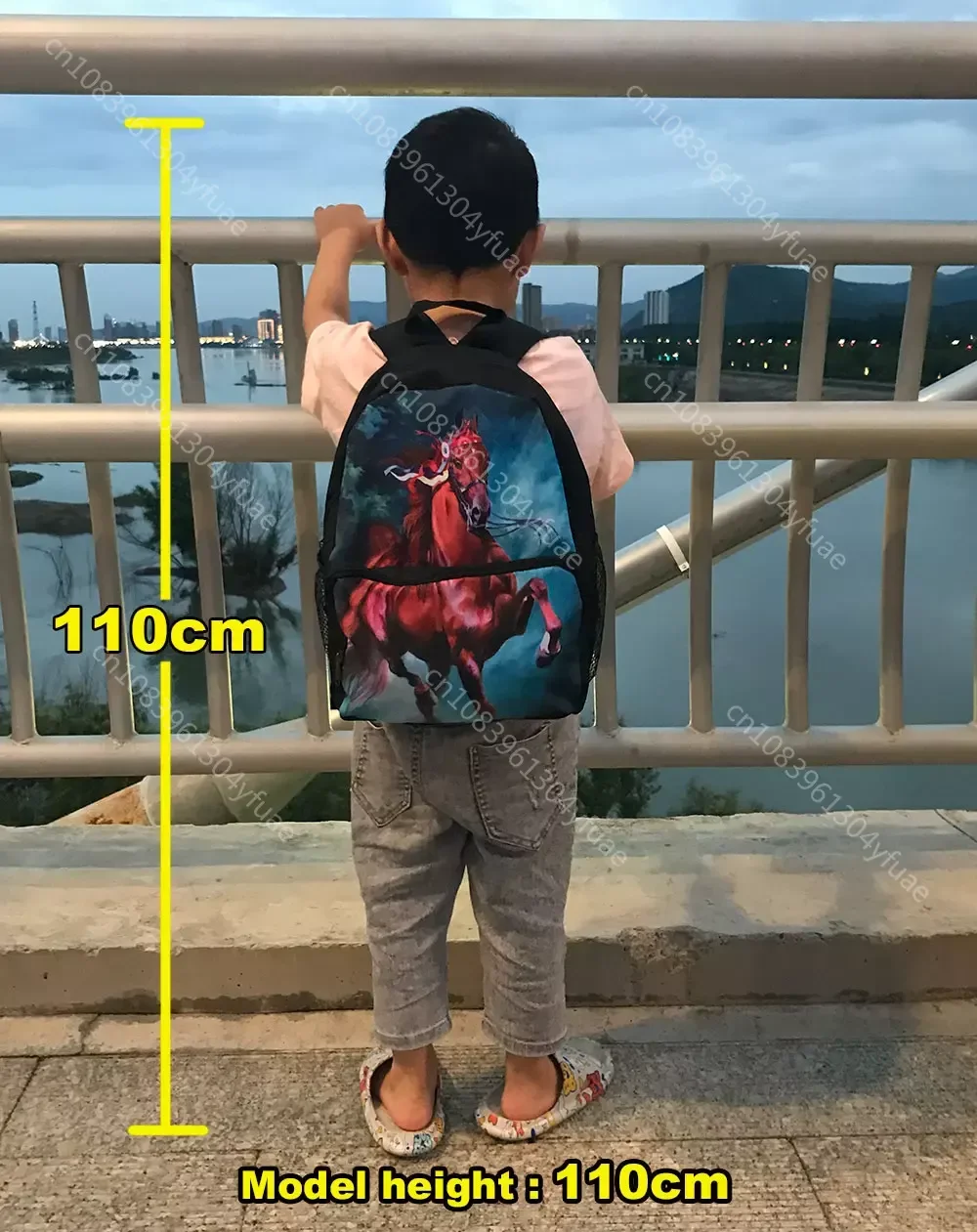 13 Inch Custom Your Image Logo Name Schoolbag Boys Girls Multi-pocket Travel Bag Kids kindergarten Backpacks Book Bag Gift
