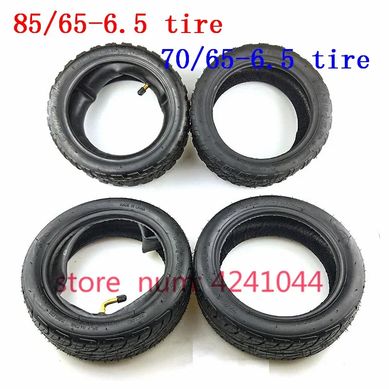 70/65-6.5 85/65-6.5 Per Xiaomi Electric Balance Scooter Fuoristrada Tubeless Vacuum Tire O Air Tire Diy Mini Pro