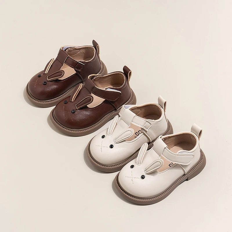 Toddler First Shoes For Kids Rabbit Shoes Girl Cute Baby Moccasins Toddlers Rubber Summer Little Kids Baby Walker I02134