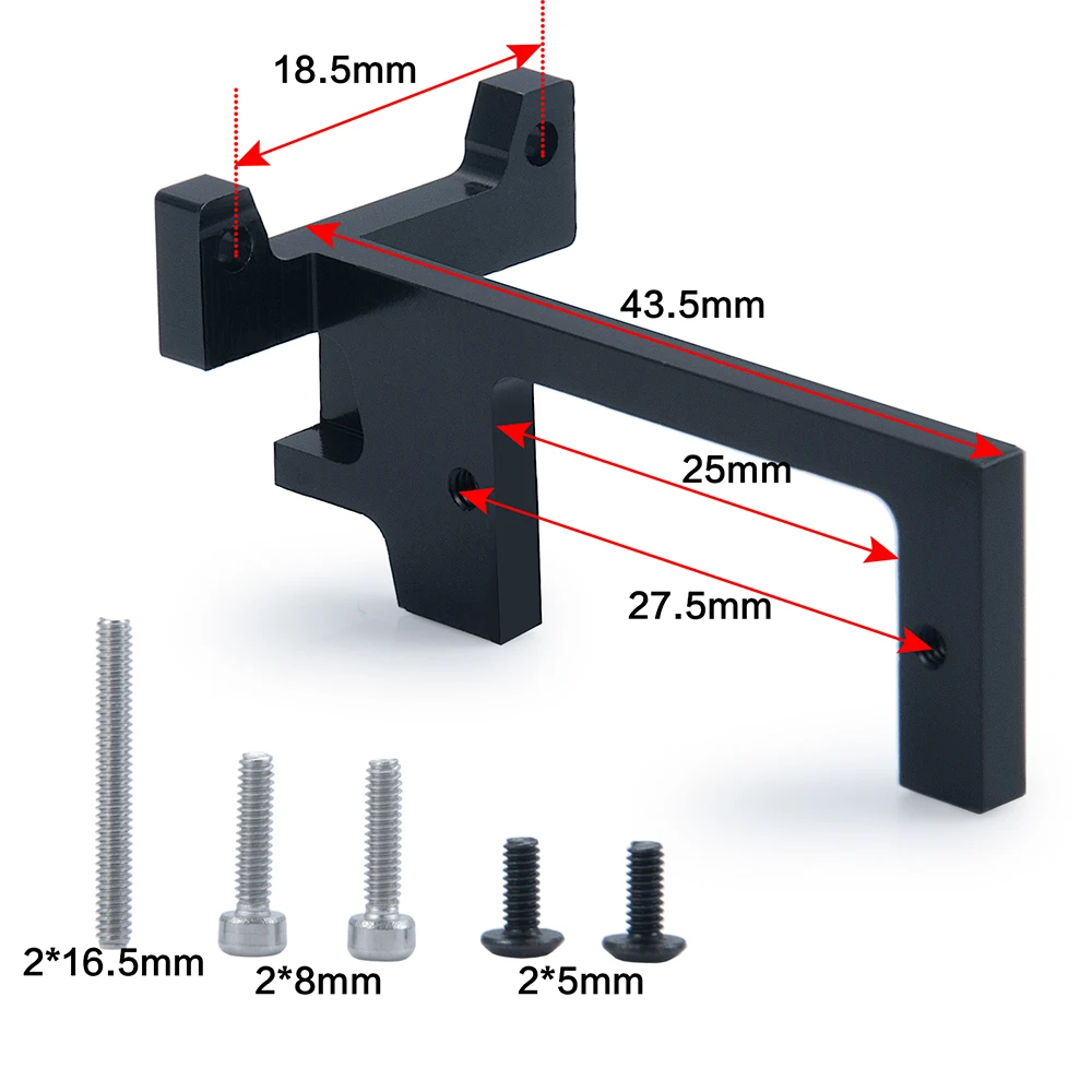 Trinood rc-自動車用サーボモーター用ギアボックス,1/14タミヤ