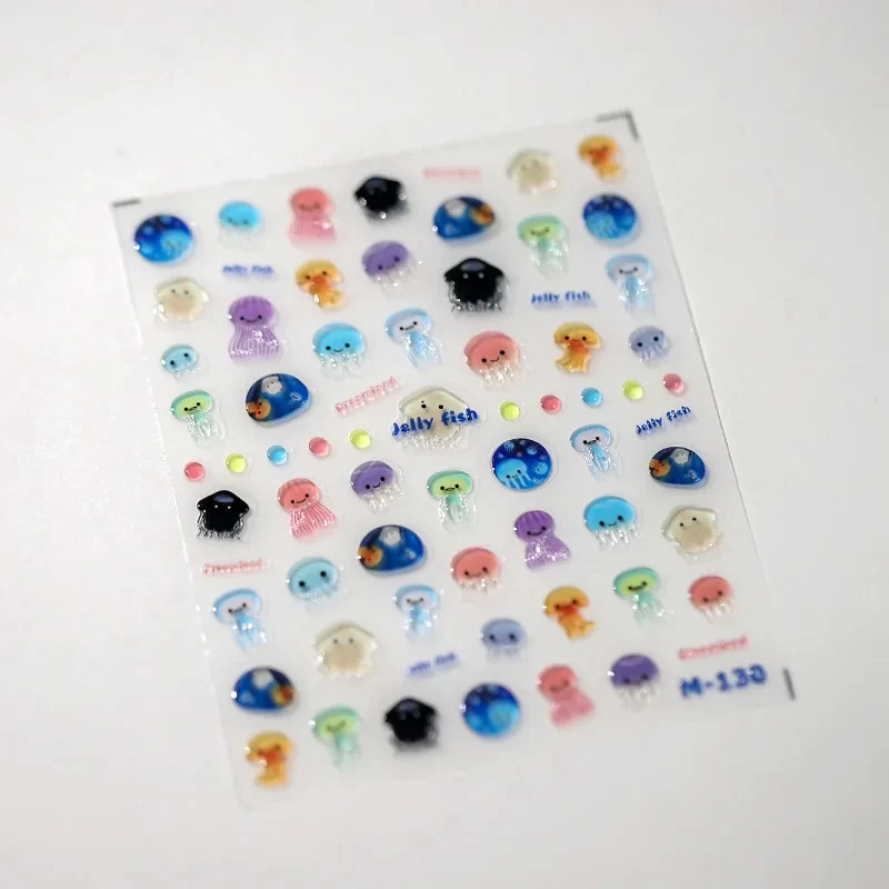 5D Kawaii Jelly Nail Stickers Image 7
