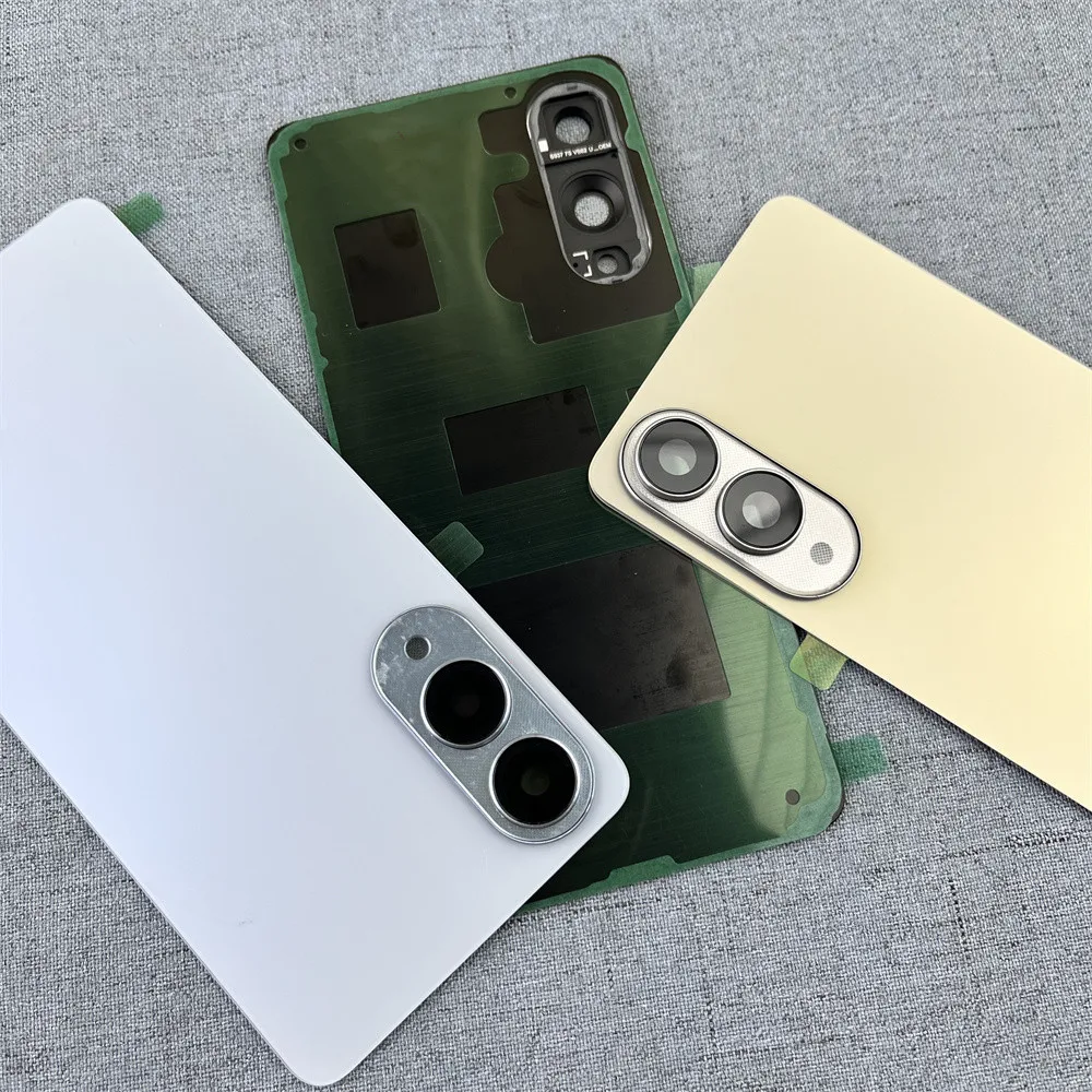 삼성 갤럭시 S25 엣지 S25edge SM-S937U 유리 후면 배터리 커버 후면 도어 하우징 케이스 교체 부품 (카메라 렌즈 포함)