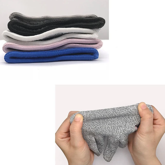 5-Level Cut Resistant Gloves Anti-Bite Puncture-Proof Labor Protection Gloves for Butchering Kitchen Use Fish Vegetable Cutting 5