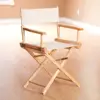 Folding Director Chair Durable Solid Wood Portable Design Perfect Trade Shows Outdoor Events Home Use 6
