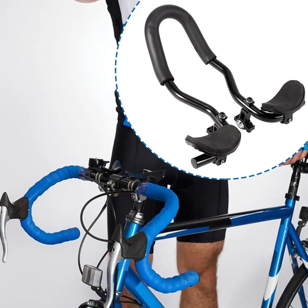 Schnellverschluss-Fahrrad-Aero-Bar, leichter Armlehnen-Lenker, Pendeln, Reisen, Training, Rennen, Freizeit, Reiten – Detail 4