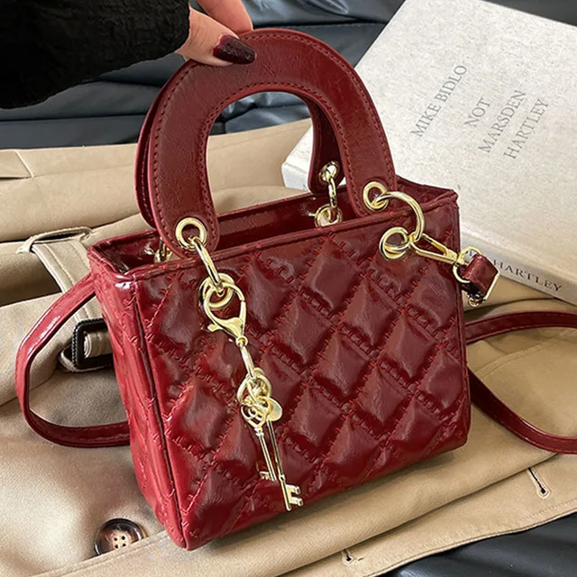 New Woman shoulder bag Handbag for Women 2025 Crossbody bag pattern PU Portable bucket bag ladies messenger bags 2