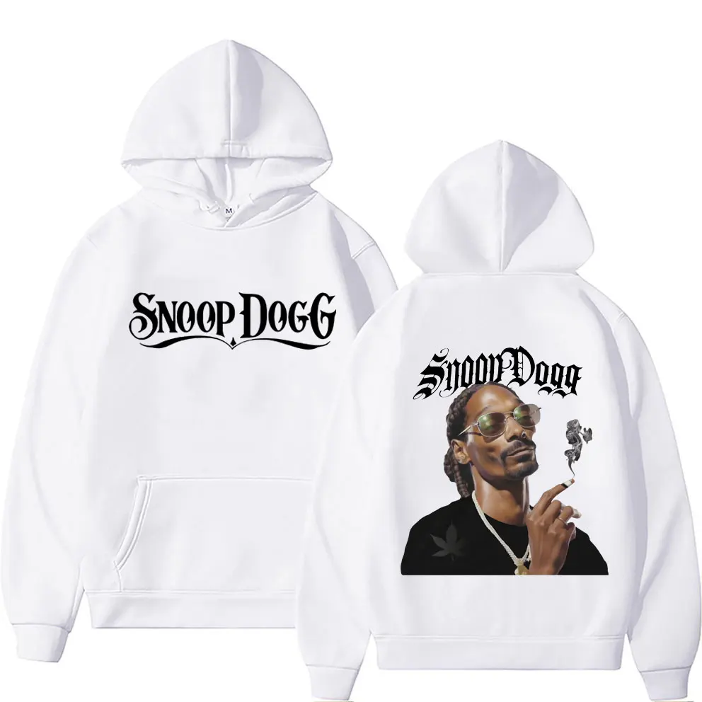Vintage Snoop Dogg Graphic Hoodie Men Casual Hop Style Hoodies Male Fashion Y2K Long Sleeve Pullovers Sweatshirt Streetwear