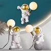 Modern Table Lamp Astronaut Wall Sconce Desk Lighting Fixture Children Room Bedroom Decor 3D Moon Spaceman Desktop Night Light 2