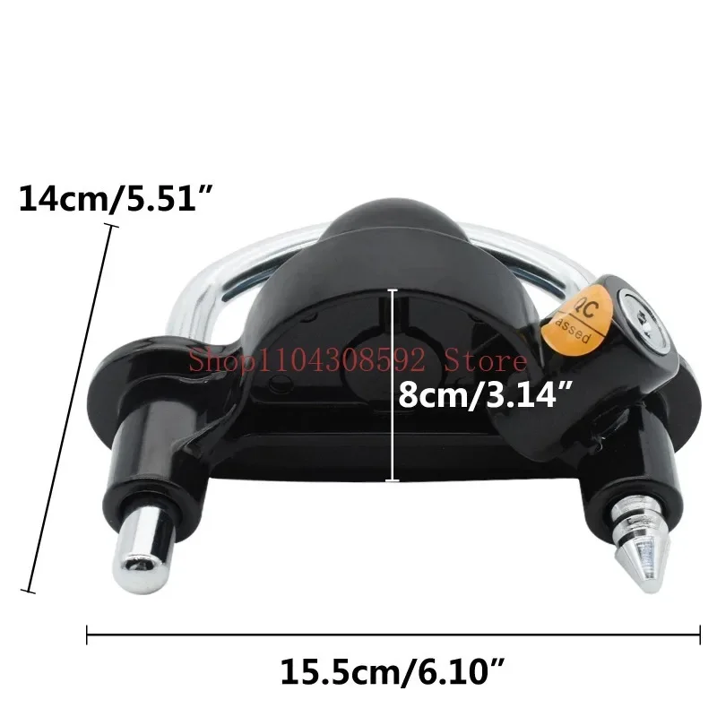 Trailer Coupler Hitch Lock Trailer Parts Universal Tow Ball Safe Security Anti-Theft Lock Accessories