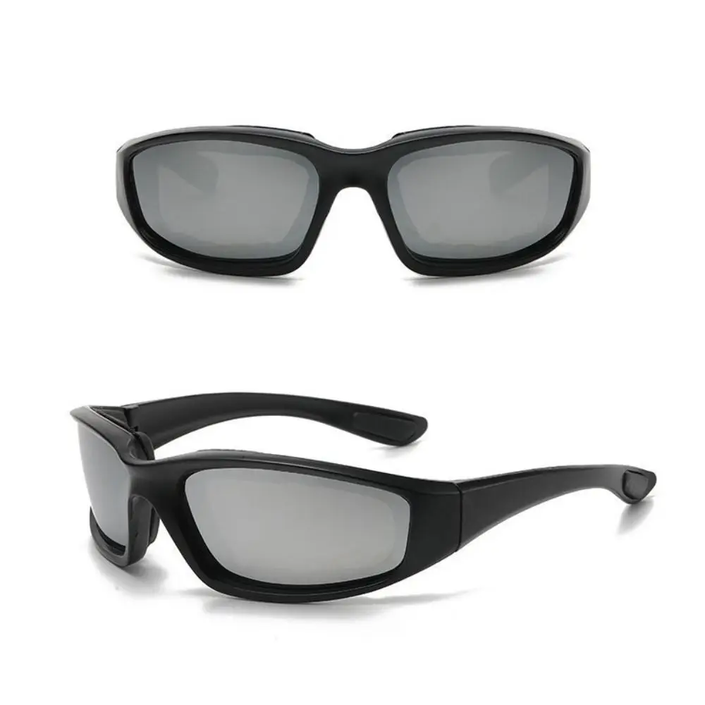 Travel Punk Yellow Lenses Sunglasses Black Shades UV Protective Outdoor Sunglasses Decoration Accessories Eyewear