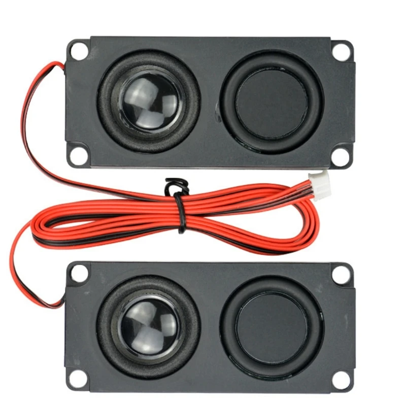 2 Pezzi Altoparlante Audio 16 Mm 8 Ohm 8 1 W Stereo Woofer - Foto 5