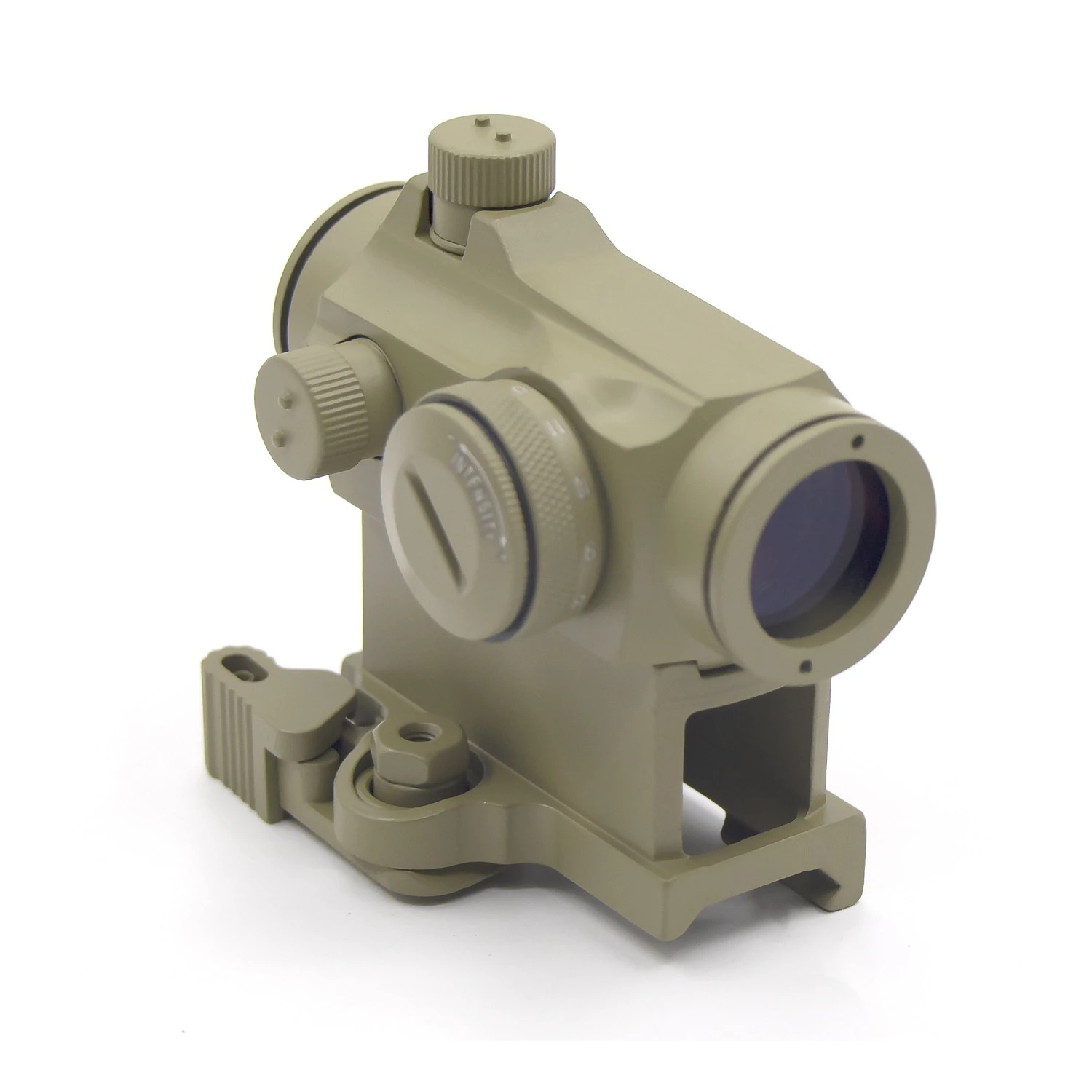 Original 1x20mm Reflex Red Dot Sight Riflescope with Free Mount Rails Optic-Blackout Rear Sight for Shield Handguns