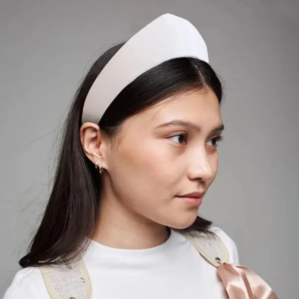 Neue Samt Frauen Stirnband Glatte Europäische und Amerikanische Haarnadel Stirnband Haar Hoop Dame Kopfbedeckungen – Detail 6