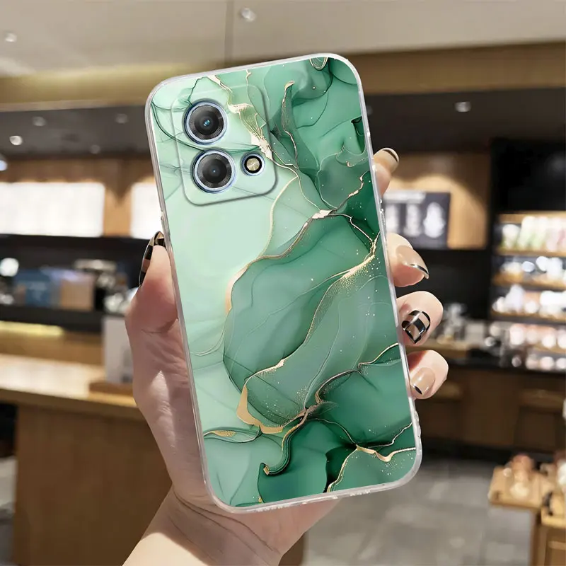 Transparent Shockproof Silicone Soft Phone Case Cover