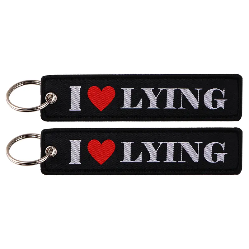 1pcs Computer Pop-up Window Quotes Embroidered Keys Tag Keychains For Motorcycles Backpack Fashion Key Ring Accessories Gifts - Image 40