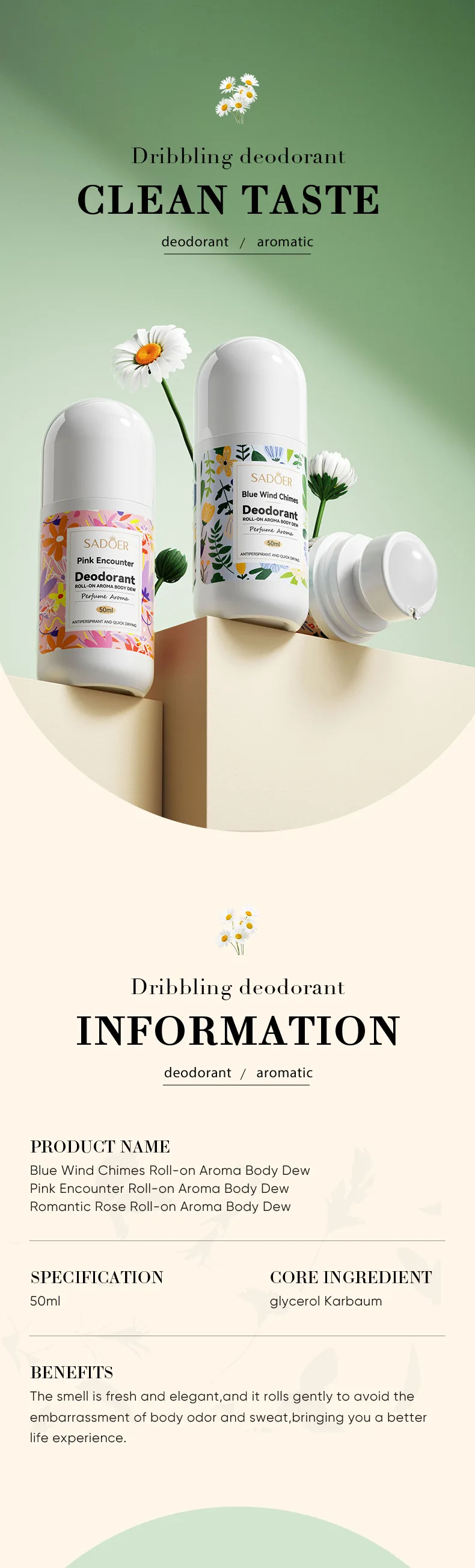Mini Dribbling Deodorant Image 1