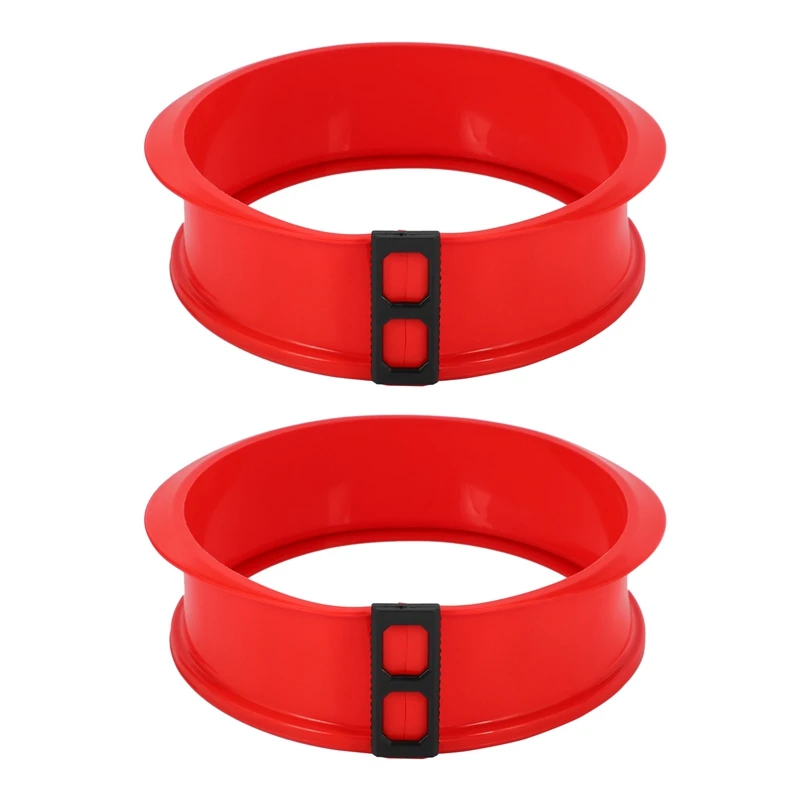 2X Silicone Springform Pan With Glass Base 3D Sugarcraft Fondant Cake Chocolate Muffin Mold DIY Baking Pastry Mould Promotion |