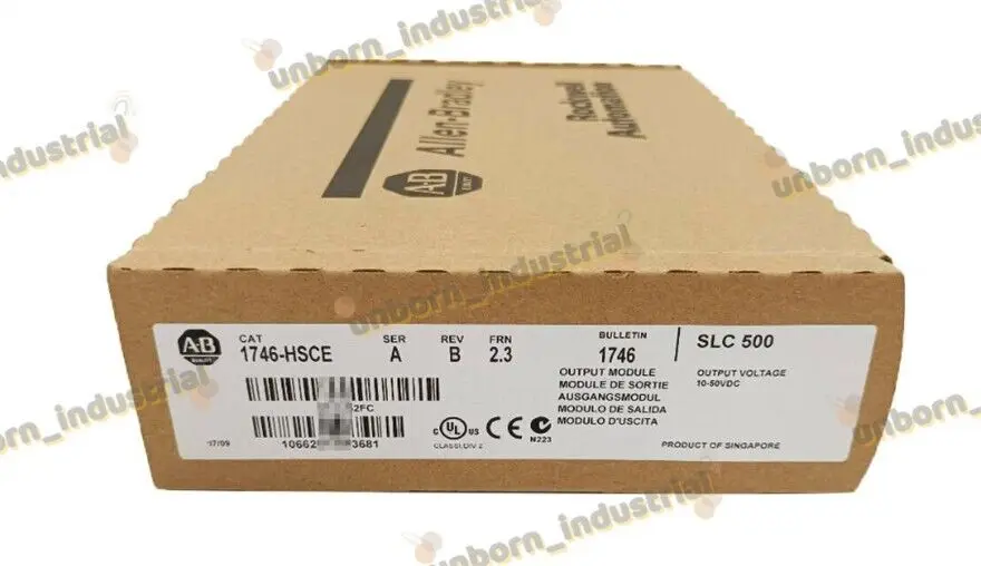 

New Factory Sealed AB 1746-HSCE SER A SLC 500 High Speed Input Module 1746HSCE