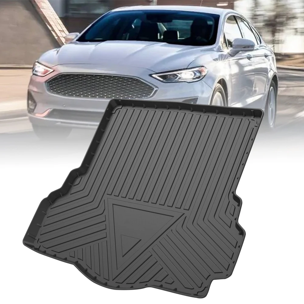 

TPE Car Trunk Mats For Ford Fusion 2013 2014 2015 2016 2017 2018 2019 2020 Trunk Rubber Cargo Liner Carpet Protect Cover