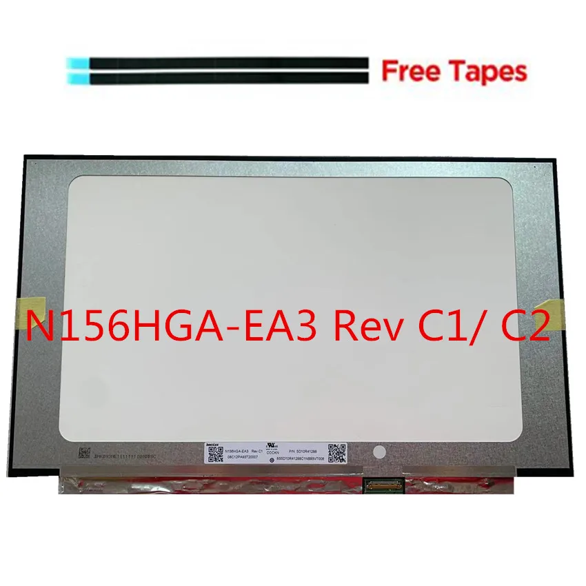 1920x1080, N156HGA-EA3, REV.C1, C2, C4, N156HGA, EA3, FHD, 30 pinos, novo