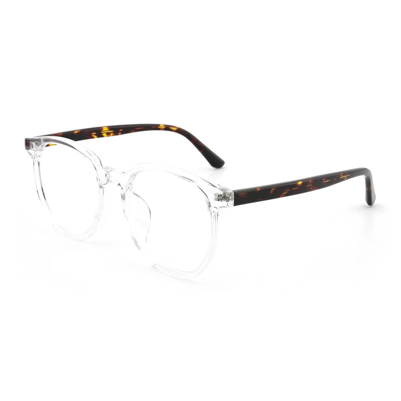 

Retro Eyewear Round Eye Glasses Women Tr90 Clear Eyeglasses Anti Blue Myopia Spectacle Men Acetate Prescription Optical Frames