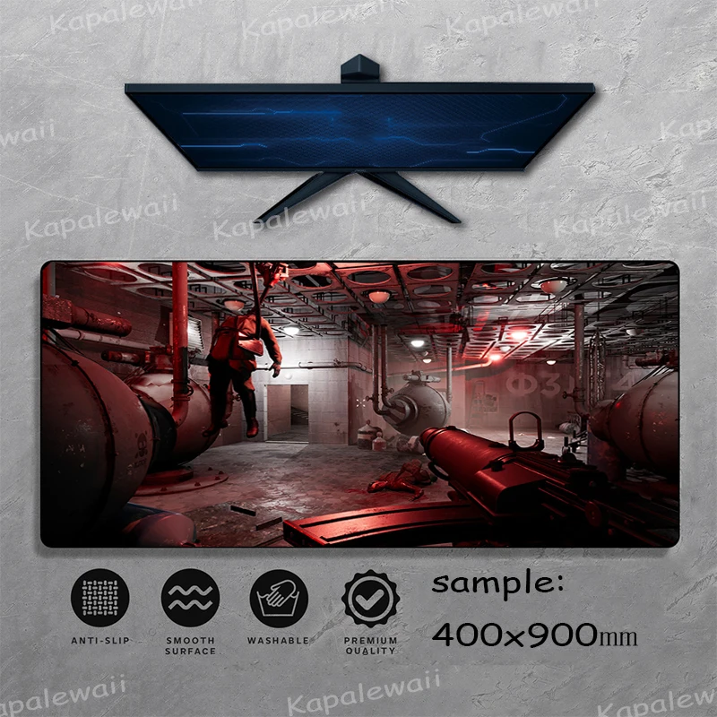 

Mousepad Gamer Atomic Heart Mouse Pad Gaming Keyboard Mouse Mat Anti-slip Soft Notebook Office Carpets Pc Accessoires Mausepad