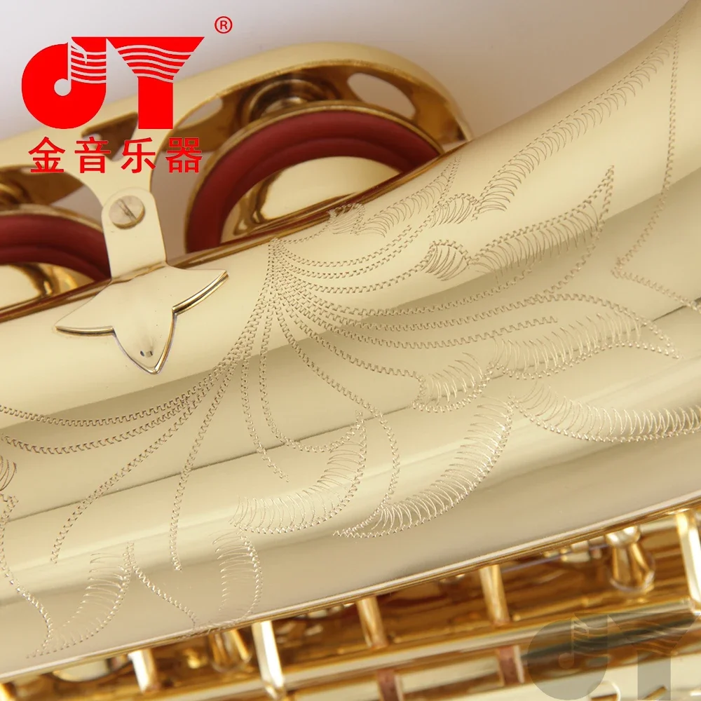 Hot Sale JinBao Gold Lacquer Brass EB alto Saxophone