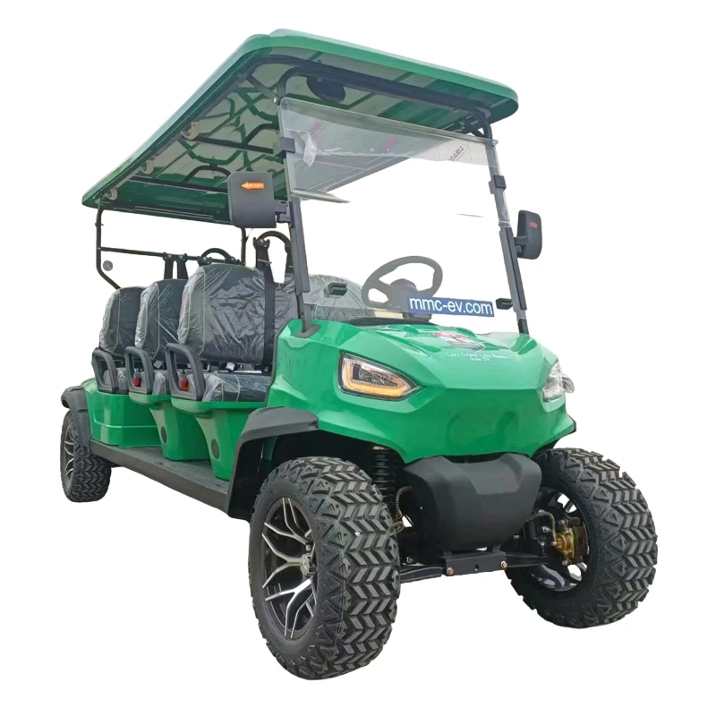 Factory Price New Model Design Lithium Battery Sightseeing Off-Road Golf Buggy 4 6 8 Seater Electric Golf Cart