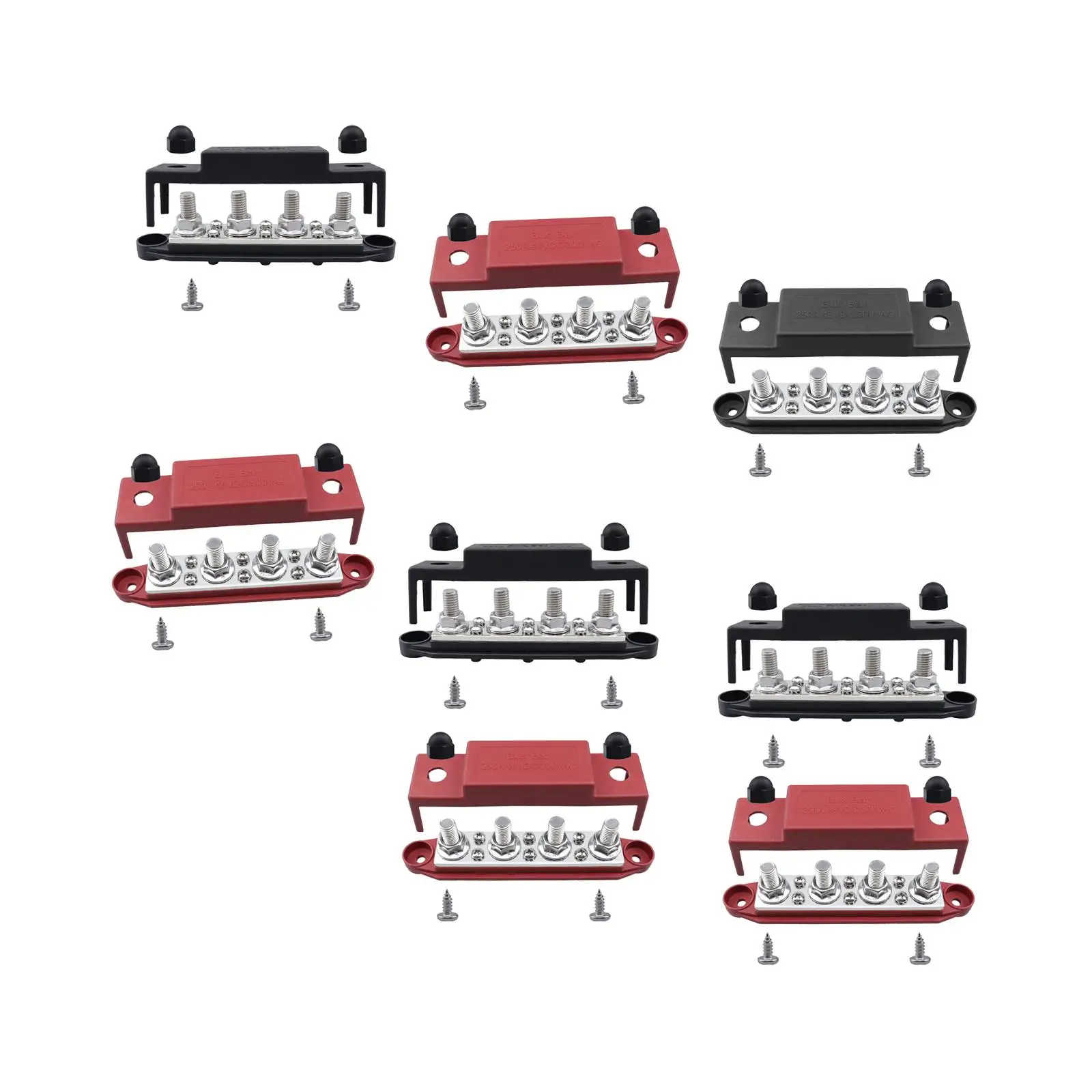 Morsettiera Per Morsettiera Di Distribuzione Dell'Alimentazione Morsettiera Per Barra Collettrice 300A Per Nautica Rv Boat Automotive