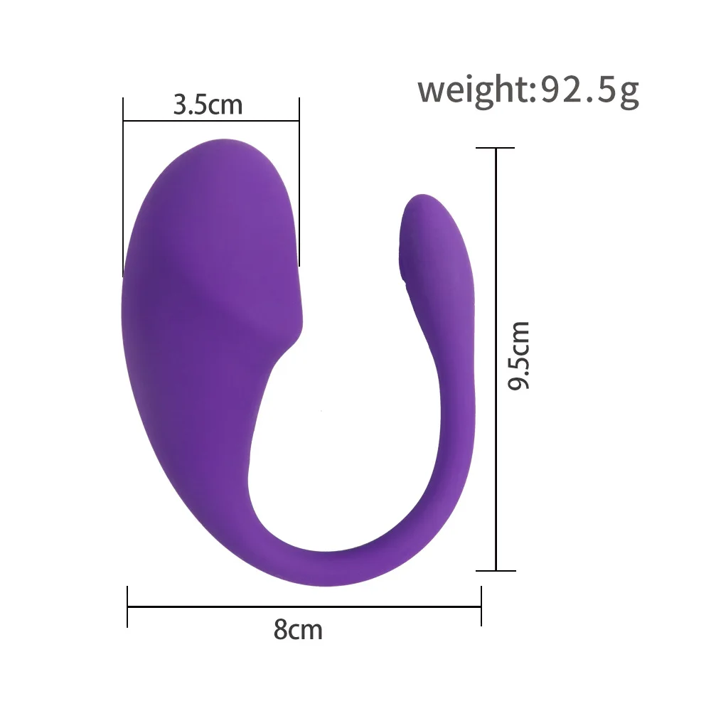 Bluetooth App Vibrator Wireless Fernbedienung Vibrationsslip_voghion.com