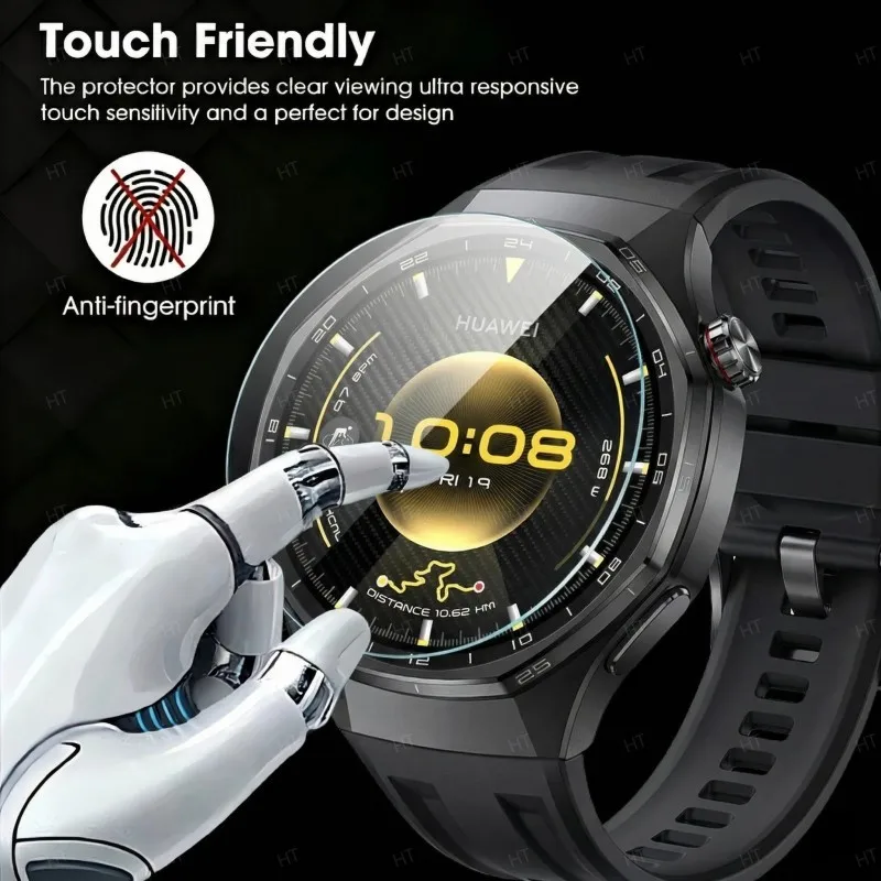 Premium Tempered Glass Screen Protector for Smartwatch - High-Quality Glass Film Protection
